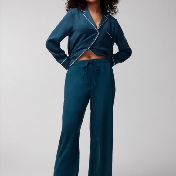 Soma Teal Pajama Set $138 MSRP